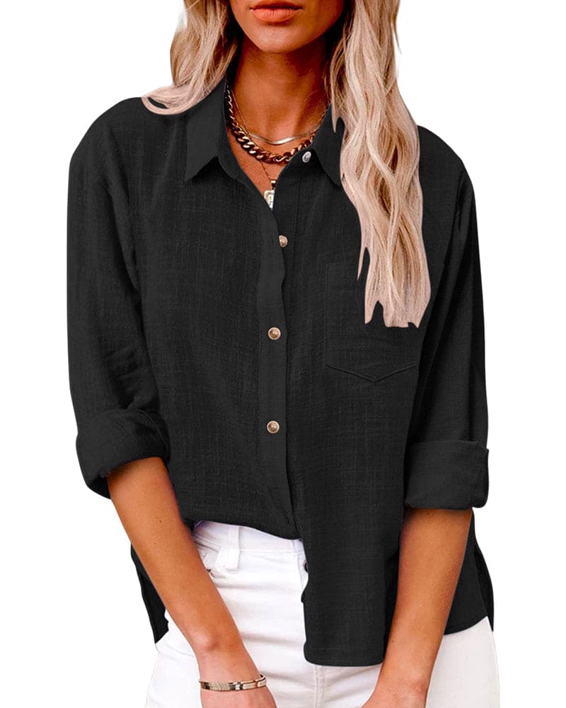 Maëlys - Blouse met Lange Mouwen