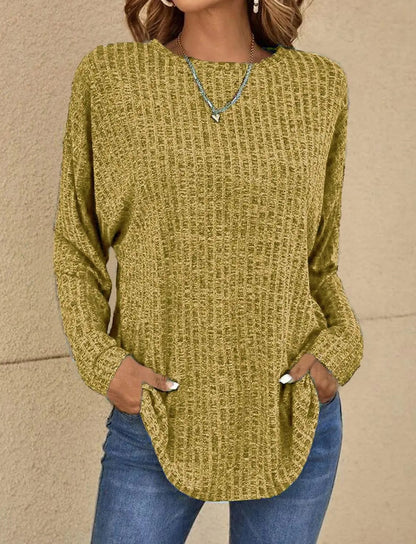 Dames Klassieke Trui – Gebreid, Herfst/Winter, Casual en Zakelijk
