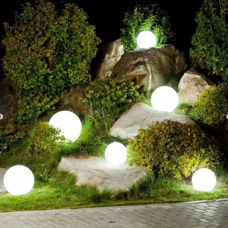 Bolvormige Tuinlamp LED met Afstandsbediening en Solar Optie