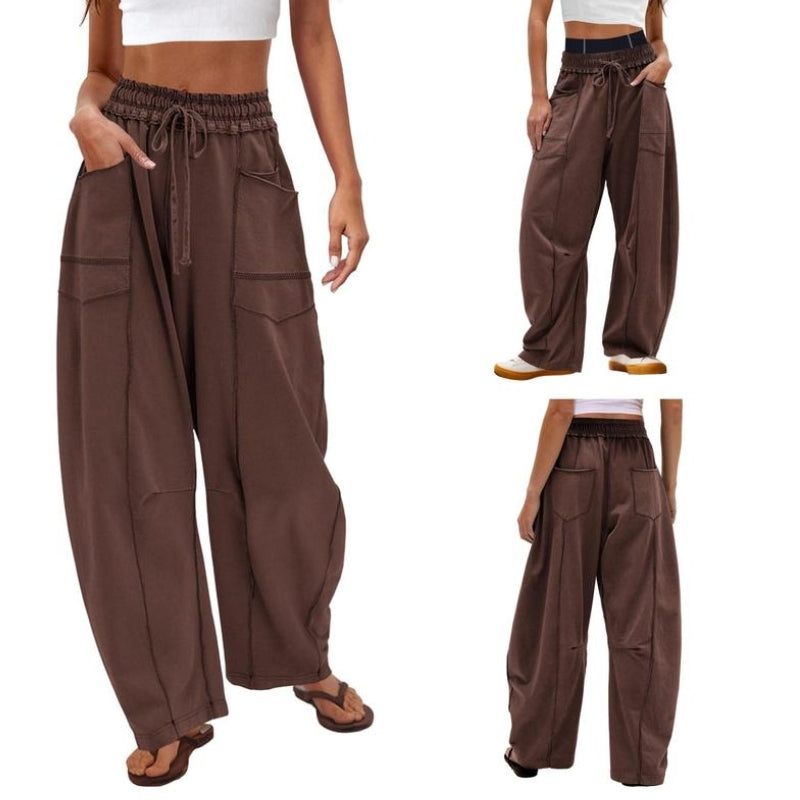 Joggingbroek Dames High-Rise met Relaxed Pasvorm