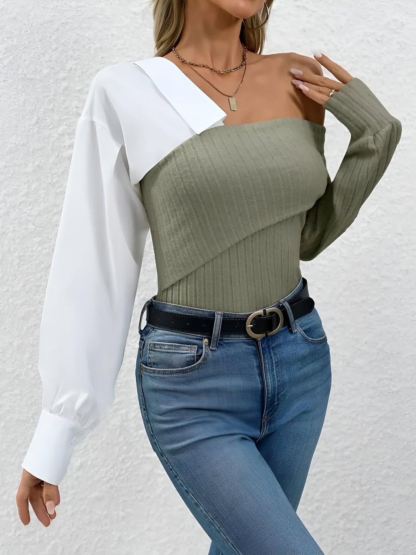 Berlinn - One-Shoulder Top