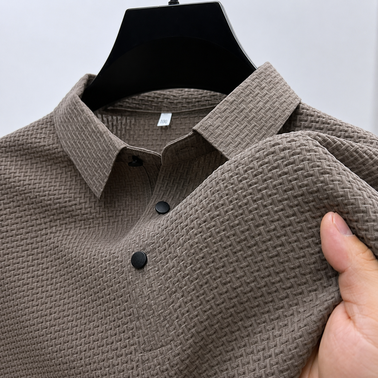 Heren Slim Fit Polo – Casual voor Dagelijks Gebruik, Met Korte Mouwen