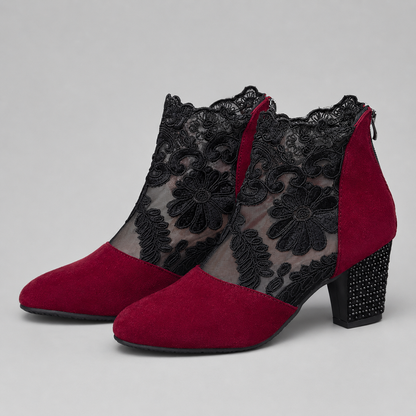 Dames Leren Hakken – Comfortabel, Casual voor Avondkleding