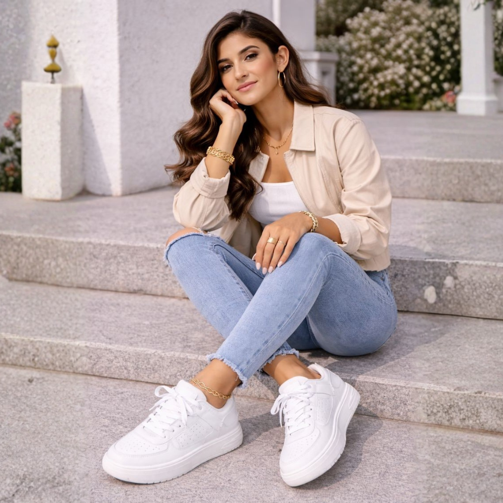 Kamila – Kleurrijke Dames Sneakers