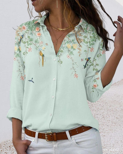 Isabeau - Bloemenprint Blouse