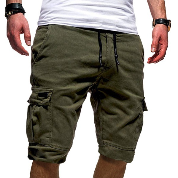 Heren Slim Fit Cargo Shorts – Geschikt voor Casual Gebruik in de Zomer