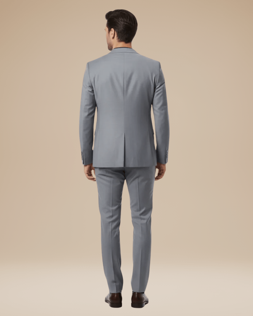 Heren Pak Twee Delen Stretch Stof Slim Fit