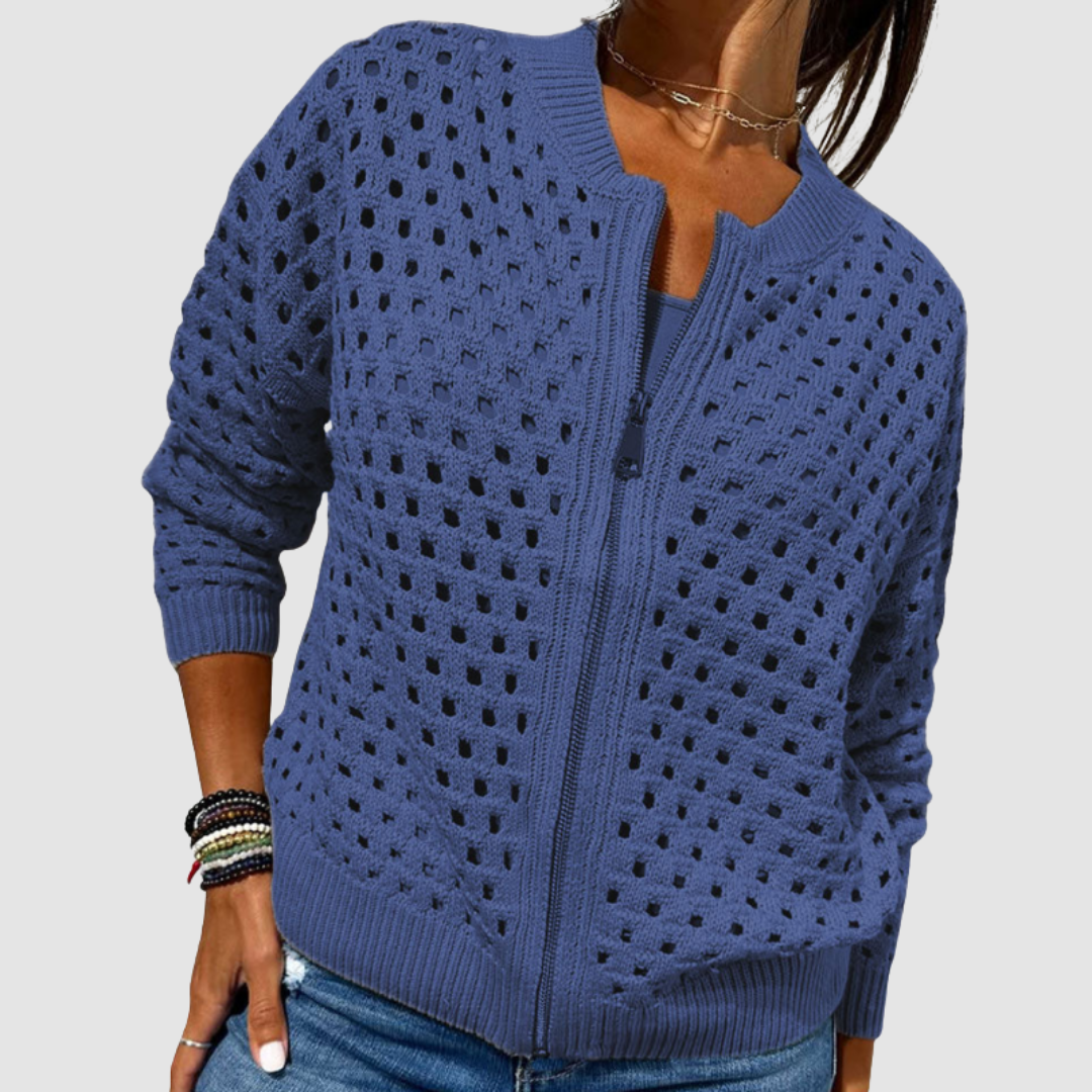 Dames Oversized Cardigan – Met Knopen, Geschikt voor Lente en Herfst, Casual Pasvorm