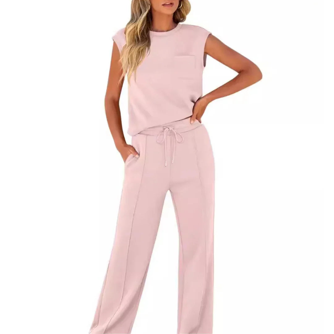 Dames Oversized Set – Casual voor Zomergebruik, Geschikt voor Thuis en Vrije Tijd