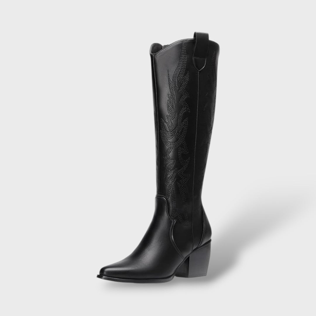 Dames Cowboylaarzen met Borduursel - Western Boots