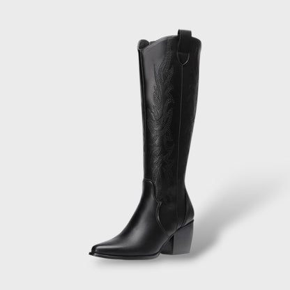 Dames Cowboylaarzen met Borduursel - Western Boots
