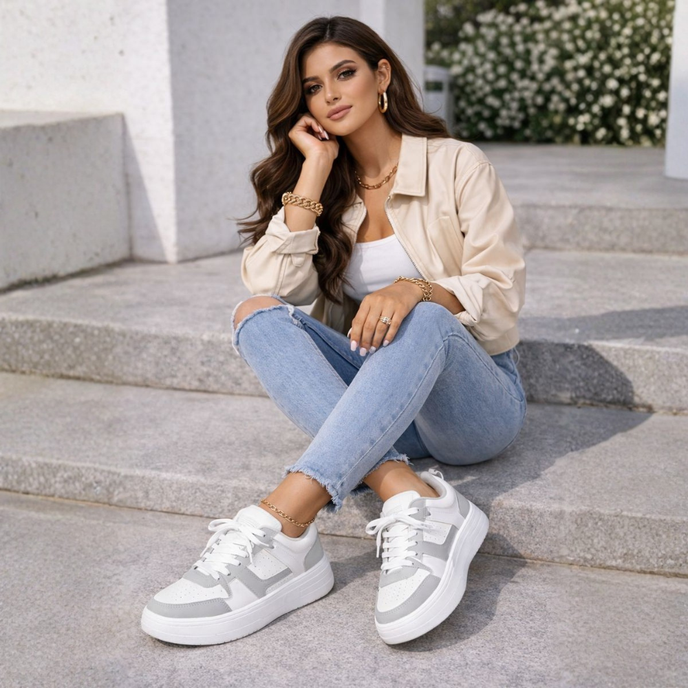 Kamila – Kleurrijke Dames Sneakers