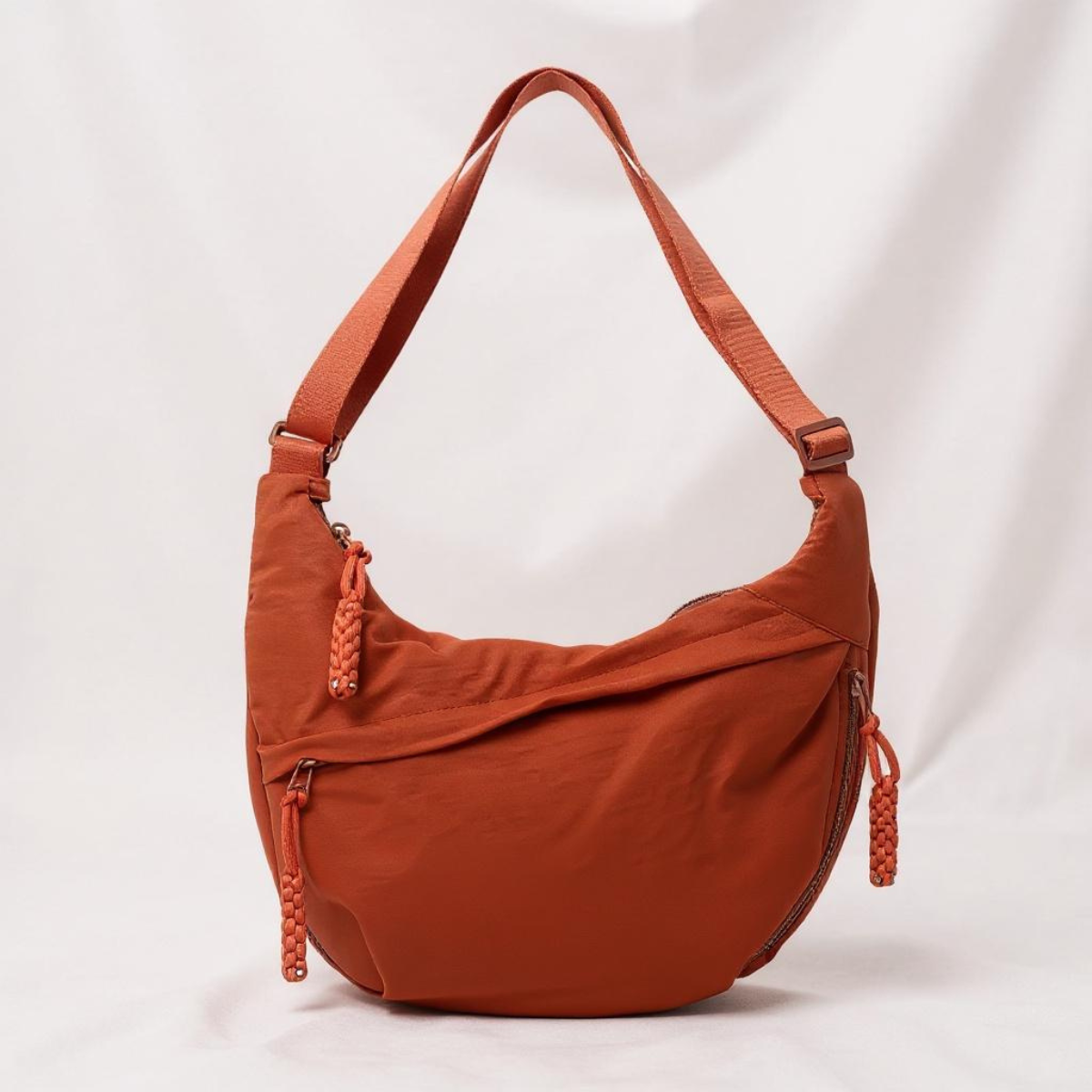 Dames Schoudertas Nylon Crossbody met Ritsvakken