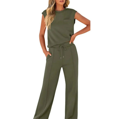 Dames Oversized Set – Casual voor Zomergebruik, Geschikt voor Thuis en Vrije Tijd