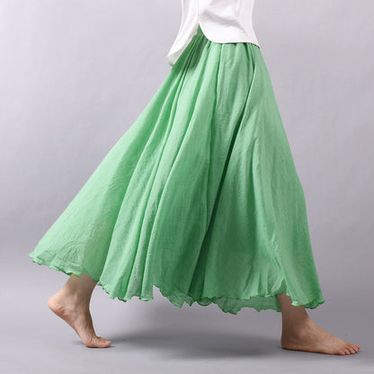 Elianne - Casual Katoenen Maxi-rok