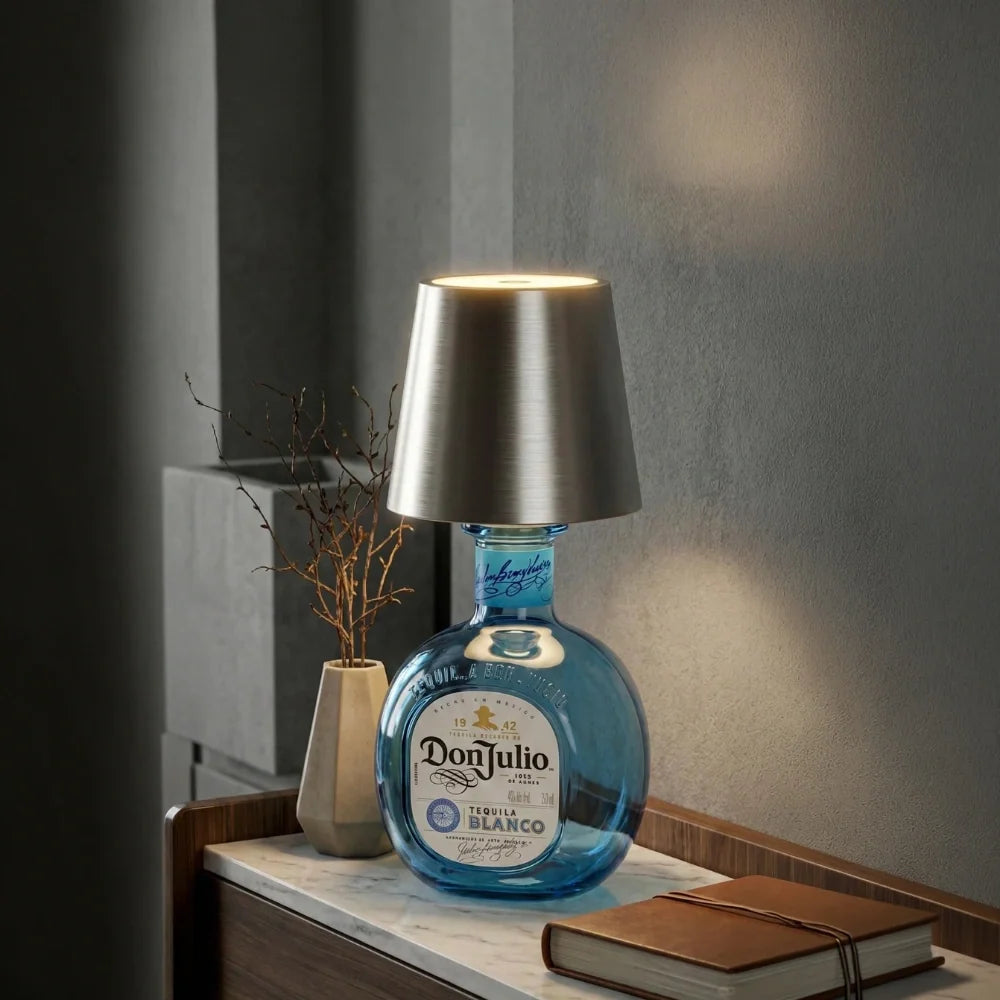 Flessenlamp LED Oplaadbaar - Dimbare Sfeerverlichting voor Flessen