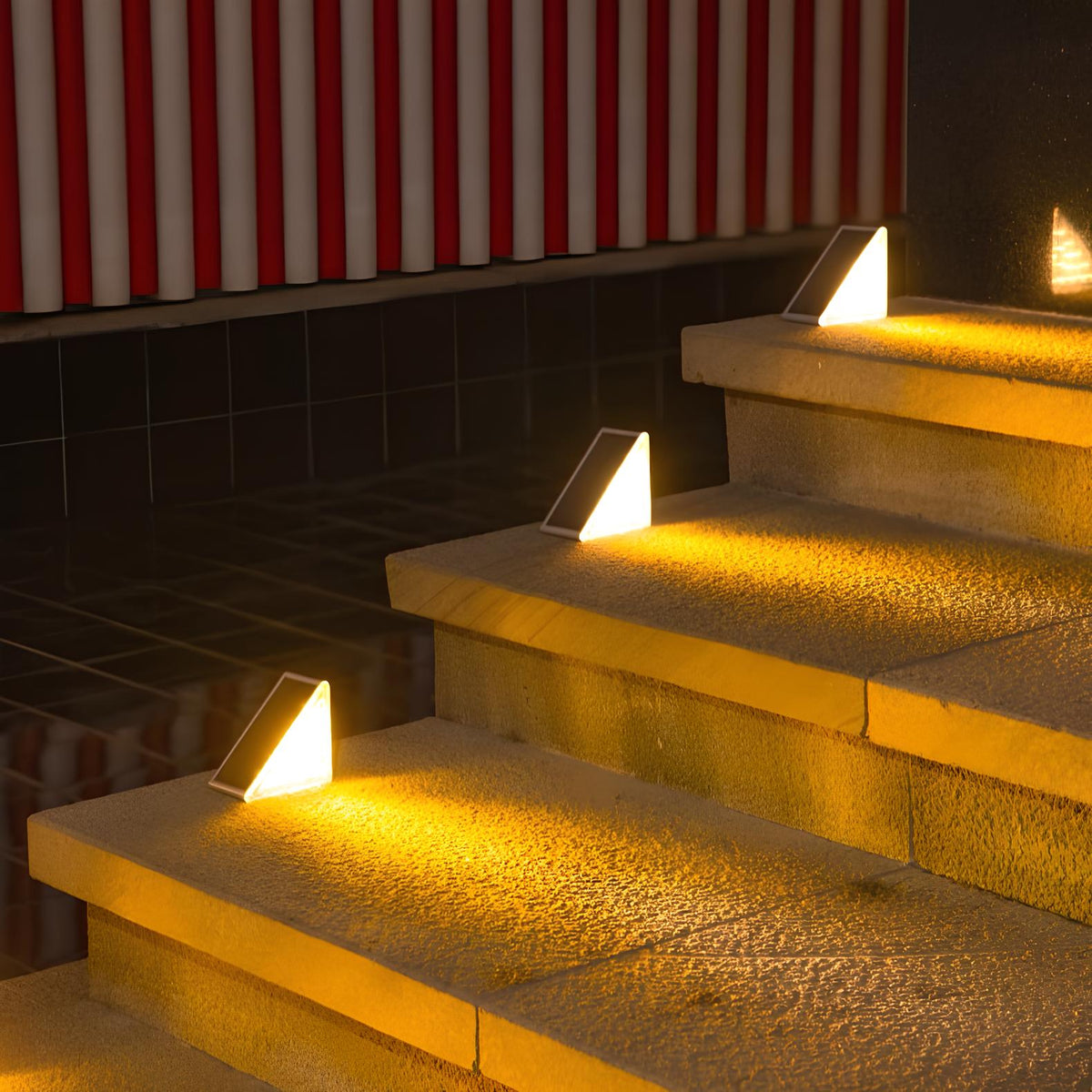Solar Traplampen Buiten – Waterdichte LED Verlichting Trap