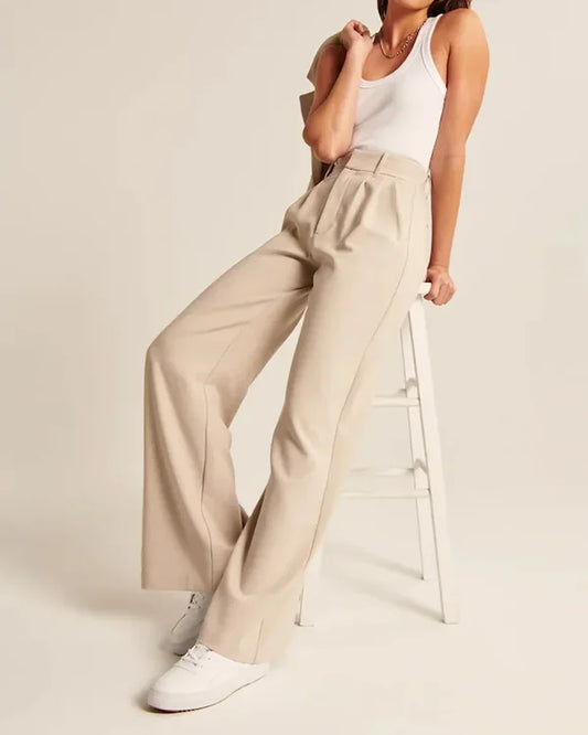 Jannora – Modieuze Flared Broek