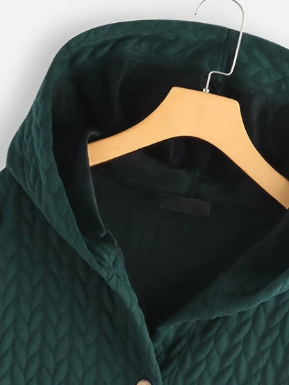 Dames Warme Oversized Wintermantel – Casual en Comfortabel voor Koude Dagen