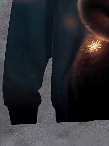 Dames Feestelijke Hoodie – Casual en Comfortabel voor Winter en Feestdagen