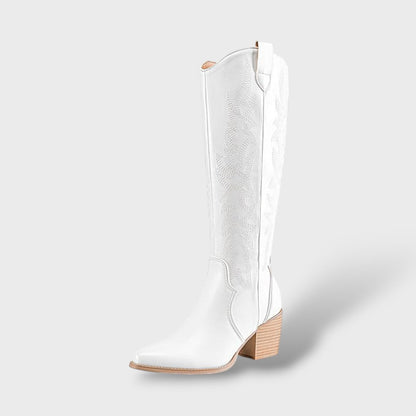 Dames Cowboylaarzen met Borduursel - Western Boots