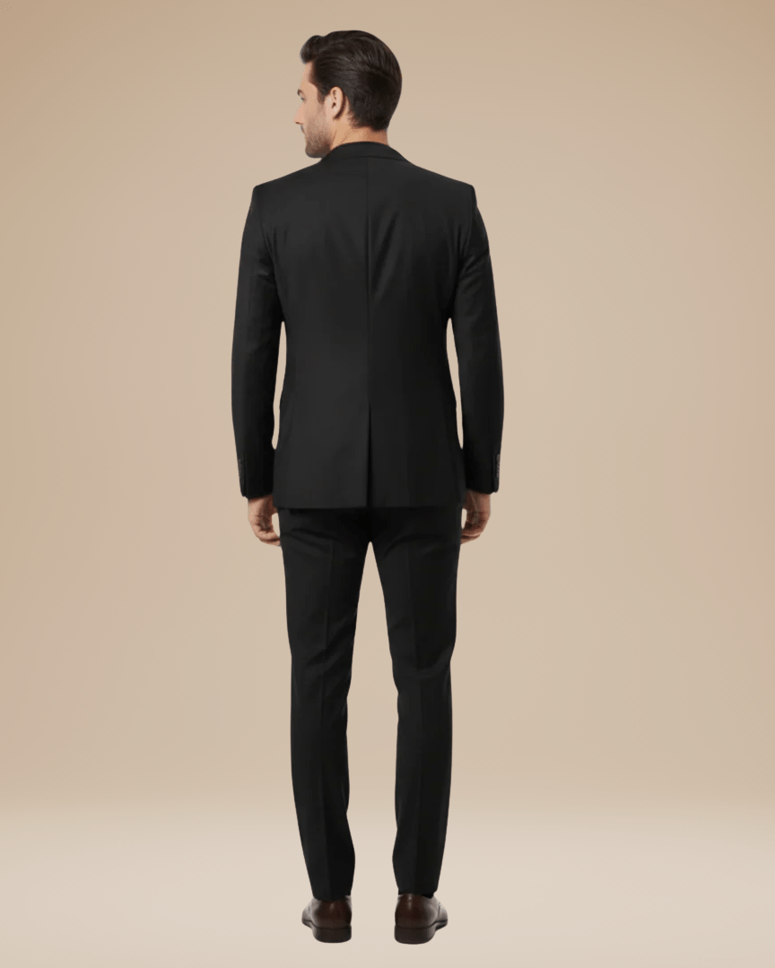 Heren Pak Twee Delen Stretch Stof Slim Fit