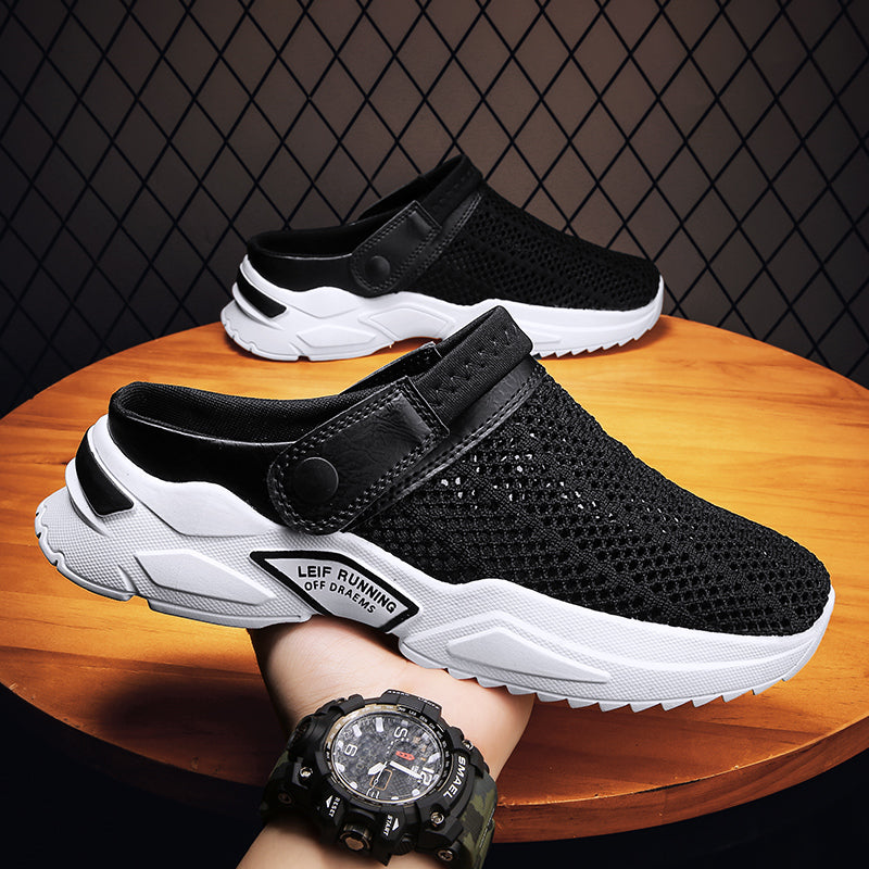 Heren Orthopedische Sandalen met Contour Voetbed en Antislipzool