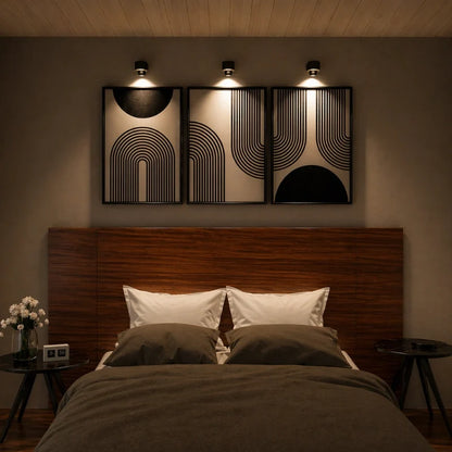 Draadloze Wandlamp met Magneetbevestiging en Dimfunctie