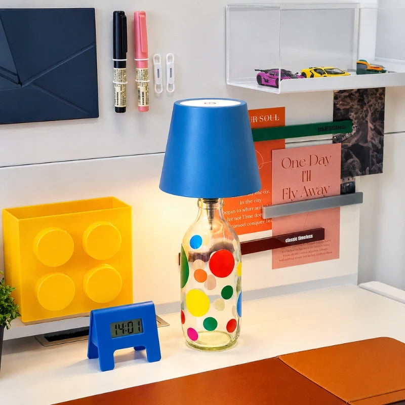 Flessenlamp LED Oplaadbaar - Dimbare Sfeerverlichting voor Flessen