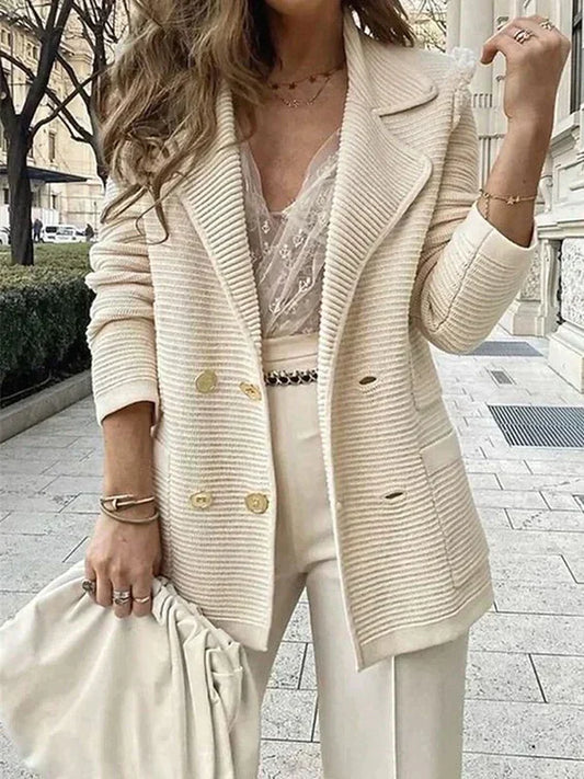 Dames Regular Fit Blazer – Lichtgewicht Herfst Blazer, Zakelijk en Casual