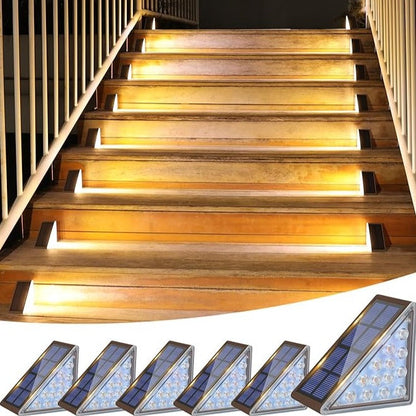 Solar Traplampen Buiten – Waterdichte LED Verlichting Trap
