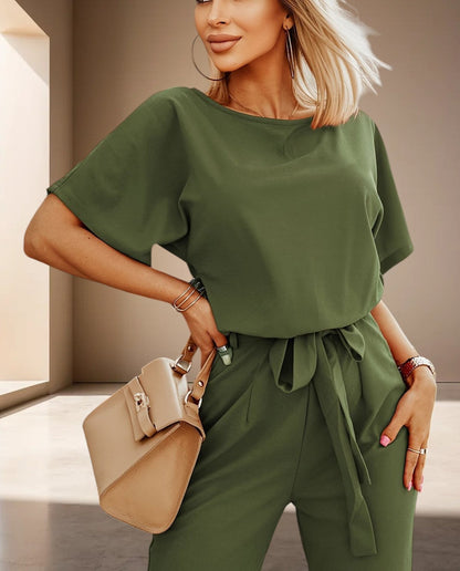 Grazia - Brede Pijpen Jumpsuit