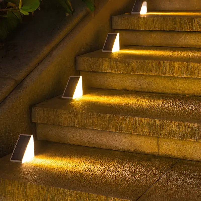 Solar Traplampen Buiten – Waterdichte LED Verlichting Trap