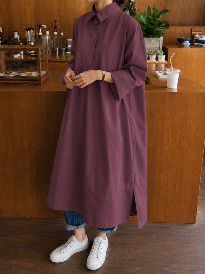Odette - Oversized Overhemdjurk
