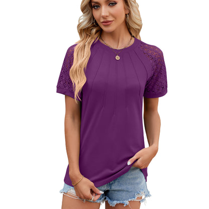 Mirella - Elegant T-shirt met Korte Mouwen | Tijdloos & Comfortabel