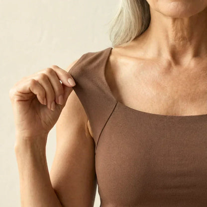 Dames Tanktop met Ingebouwde Bra - Zacht en Comfortabel Basic