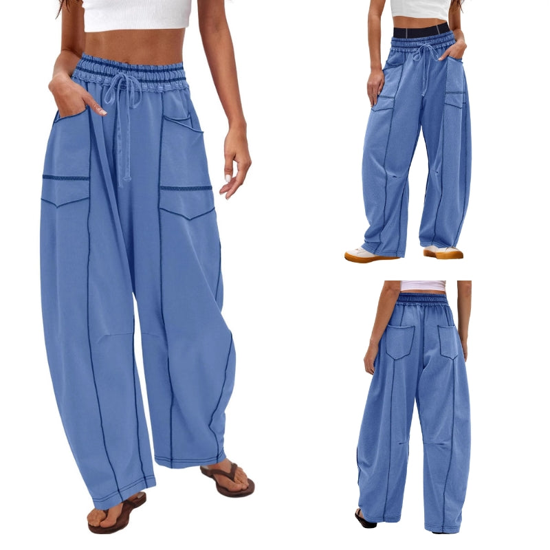 Joggingbroek Dames High-Rise met Relaxed Pasvorm