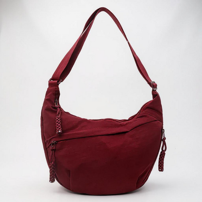Dames Schoudertas Nylon Crossbody met Ritsvakken