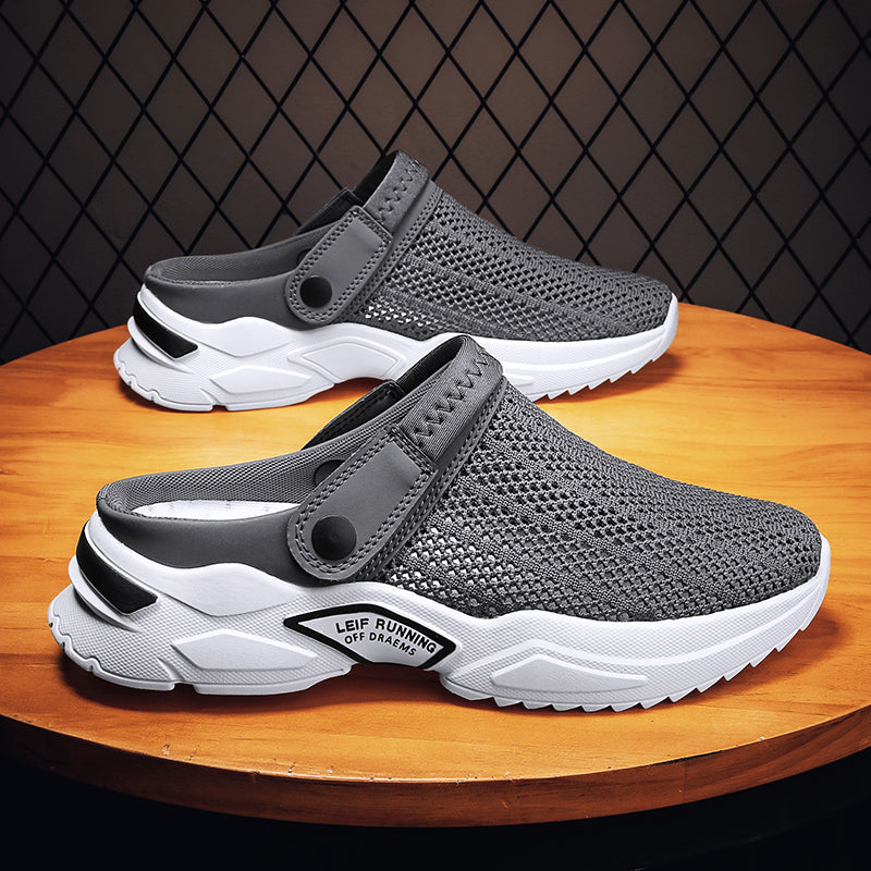 Heren Orthopedische Sandalen met Contour Voetbed en Antislipzool