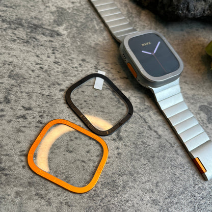 Horloge Screenprotector Ultra 49mm - Retro Rand Bumper