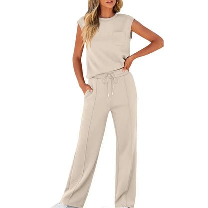 Dames Oversized Set – Casual voor Zomergebruik, Geschikt voor Thuis en Vrije Tijd