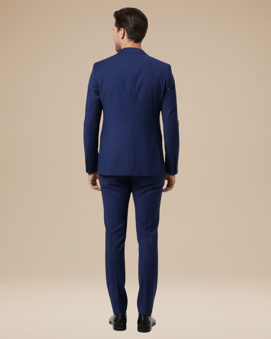 Heren Pak Twee Delen Stretch Stof Slim Fit
