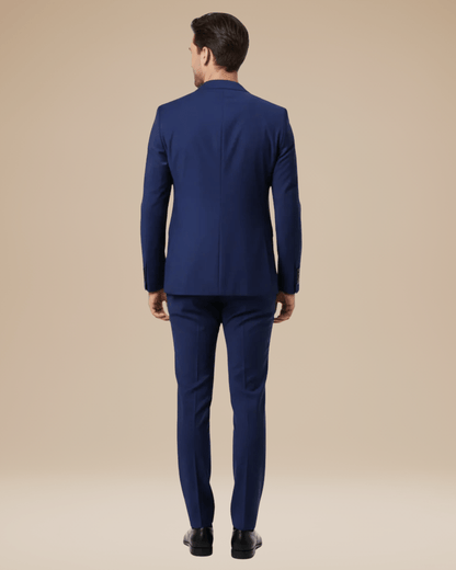 Heren Pak Twee Delen Stretch Stof Slim Fit