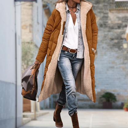 Dames Winddichte Waterdichte Winterjas – Warm, Zwart, Ideaal voor Koude Weer en Casual Outfits