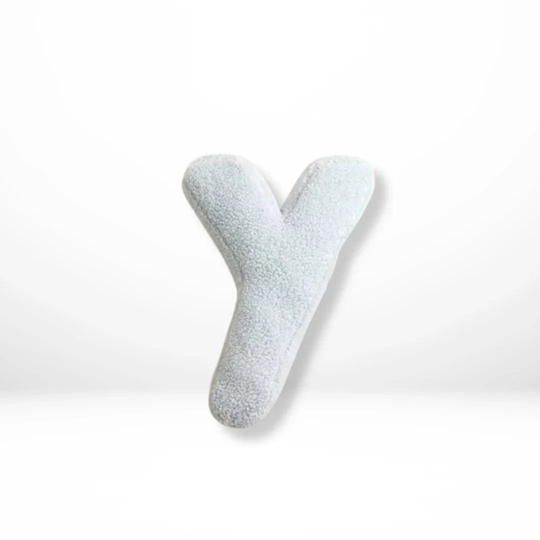 alphabet letter pillow
