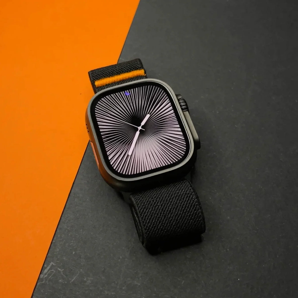 Horlogebandje Nylon Mesh – Verstelbare Horlogeband voor Smartwatch