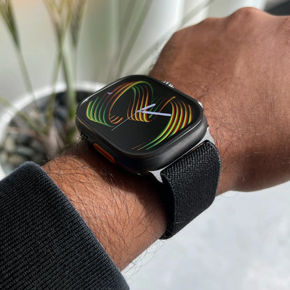 Horlogebandje Nylon Mesh – Verstelbare Horlogeband voor Smartwatch