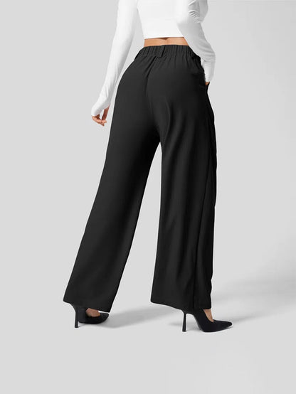 Amber - Trendy Comfortbroek met Handige Zakken