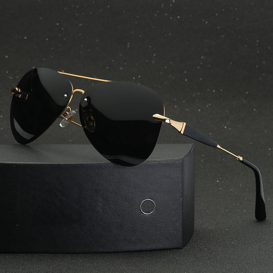 Heren Gepolariseerde Aviator Zonnebril – Met UV-bescherming, Geschikt voor Outdoor en Dagelijks Gebruik