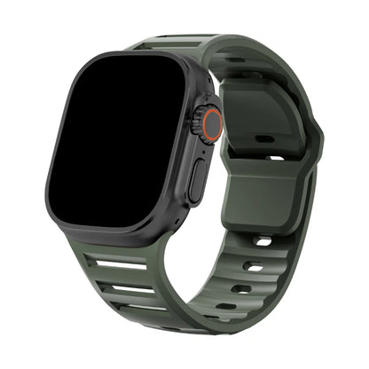 Siliconen Sportbandje voor Apple Watch - Verstelbaar en Waterbestendig